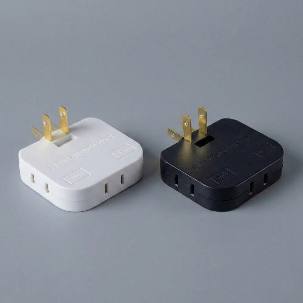 HomeCleanGoods™ PlugTurn Rotating Outlet Wall Adapter