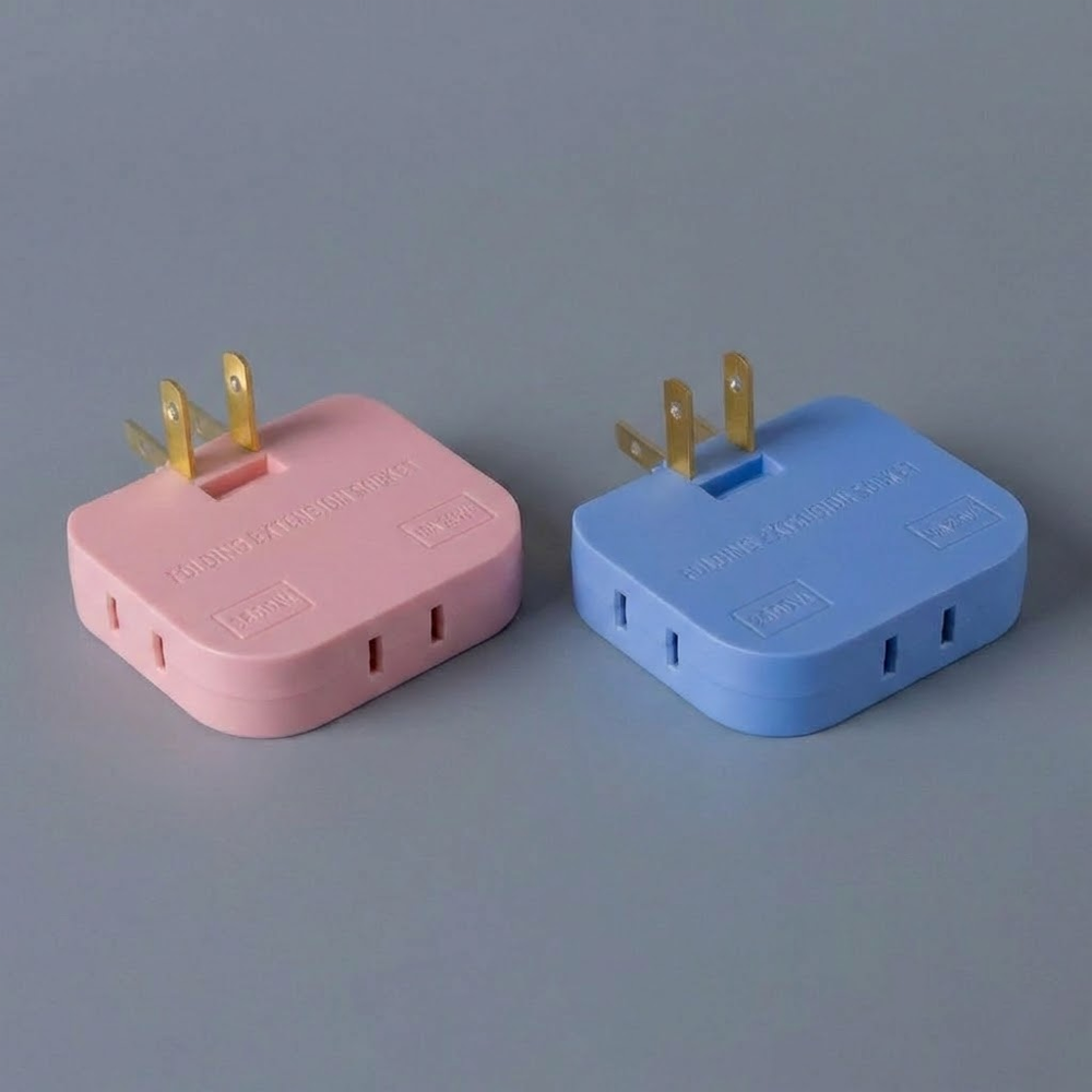 HomeCleanGoods™ PlugTurn Rotating Outlet Wall Adapter