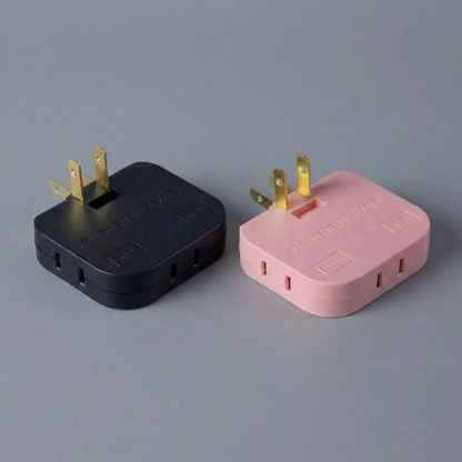 HomeCleanGoods™ PlugTurn Rotating Outlet Wall Adapter