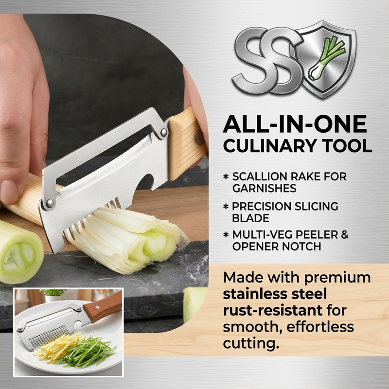 HomeCleanGoods™ PrepSlice Multi Veggie Shredder Peeler