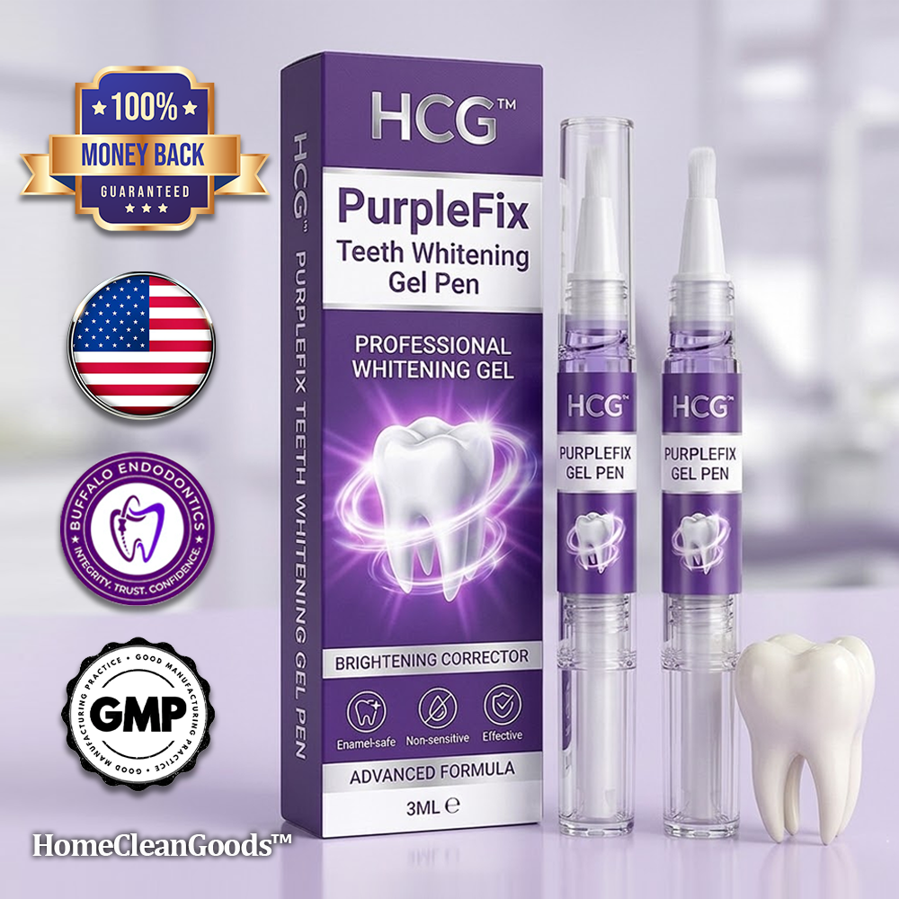 HomeCleanGoods™ PurpleFix Teeth Whitening Gel Pen
