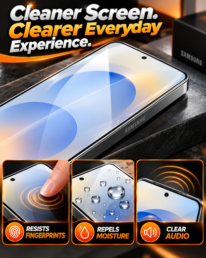 HomeCleanGoods™ QuickGlide Tempered Glass Screen Applicator Kit