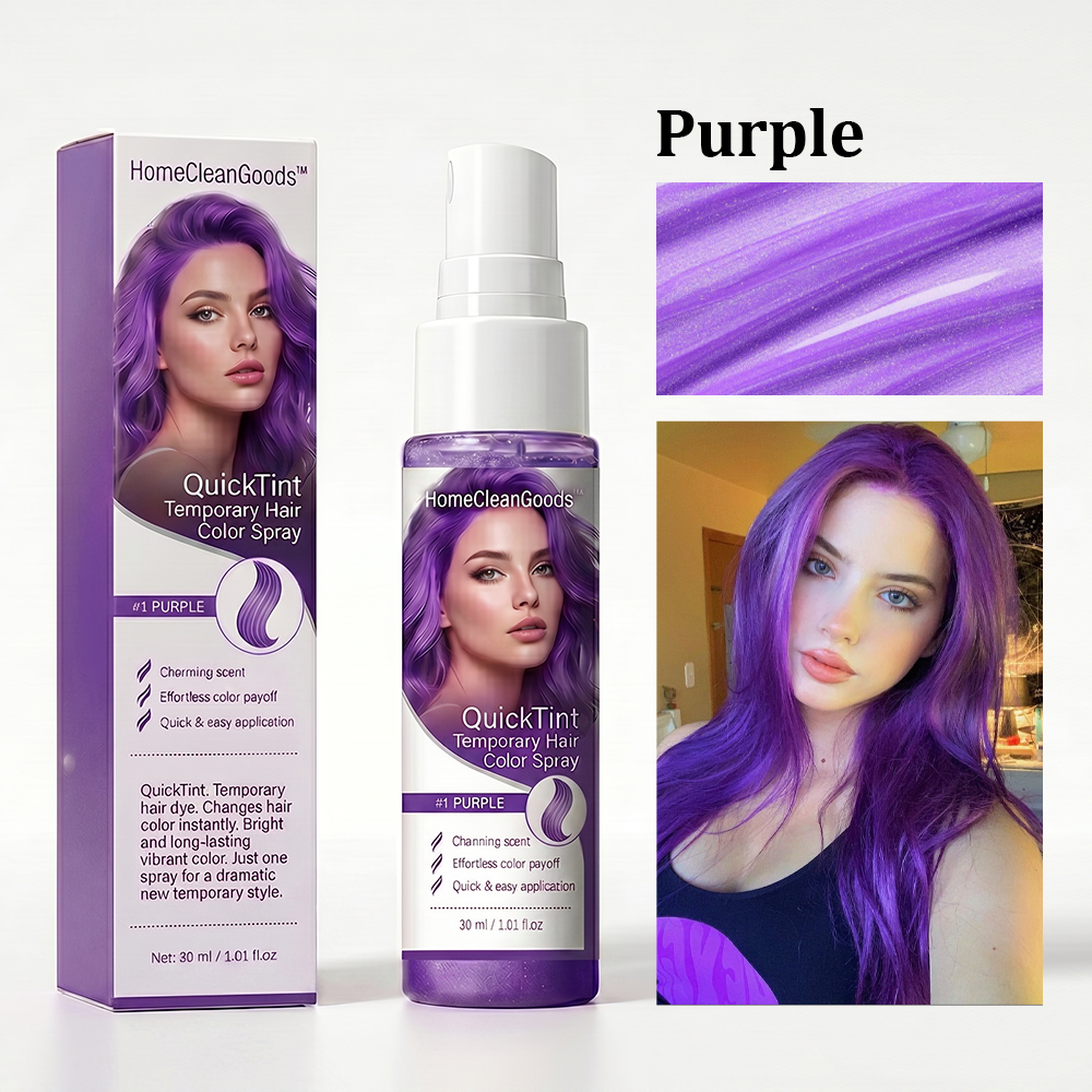 HomeCleanGoods™ QuickTint Temporary Hair Color Spray