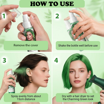 HomeCleanGoods™ QuickTint Temporary Hair Color Spray