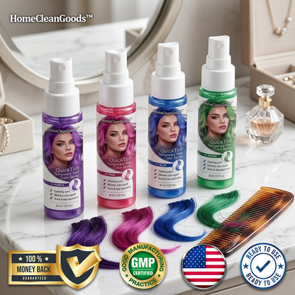 HomeCleanGoods™ QuickTint Temporary Hair Color Spray
