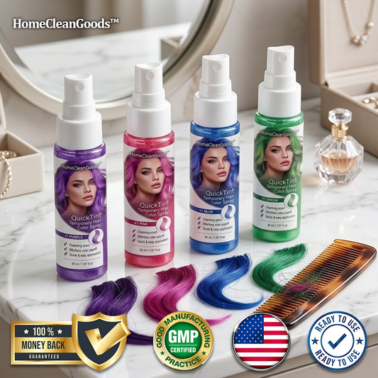HomeCleanGoods™ QuickTint Temporary Hair Color Spray