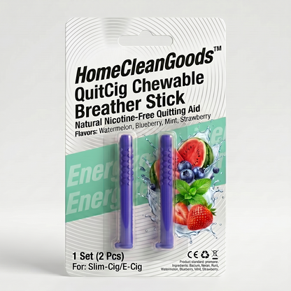 HomeCleanGoods™ QuitCig Chewable Breather Stick