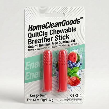 HomeCleanGoods™ QuitCig Chewable Breather Stick