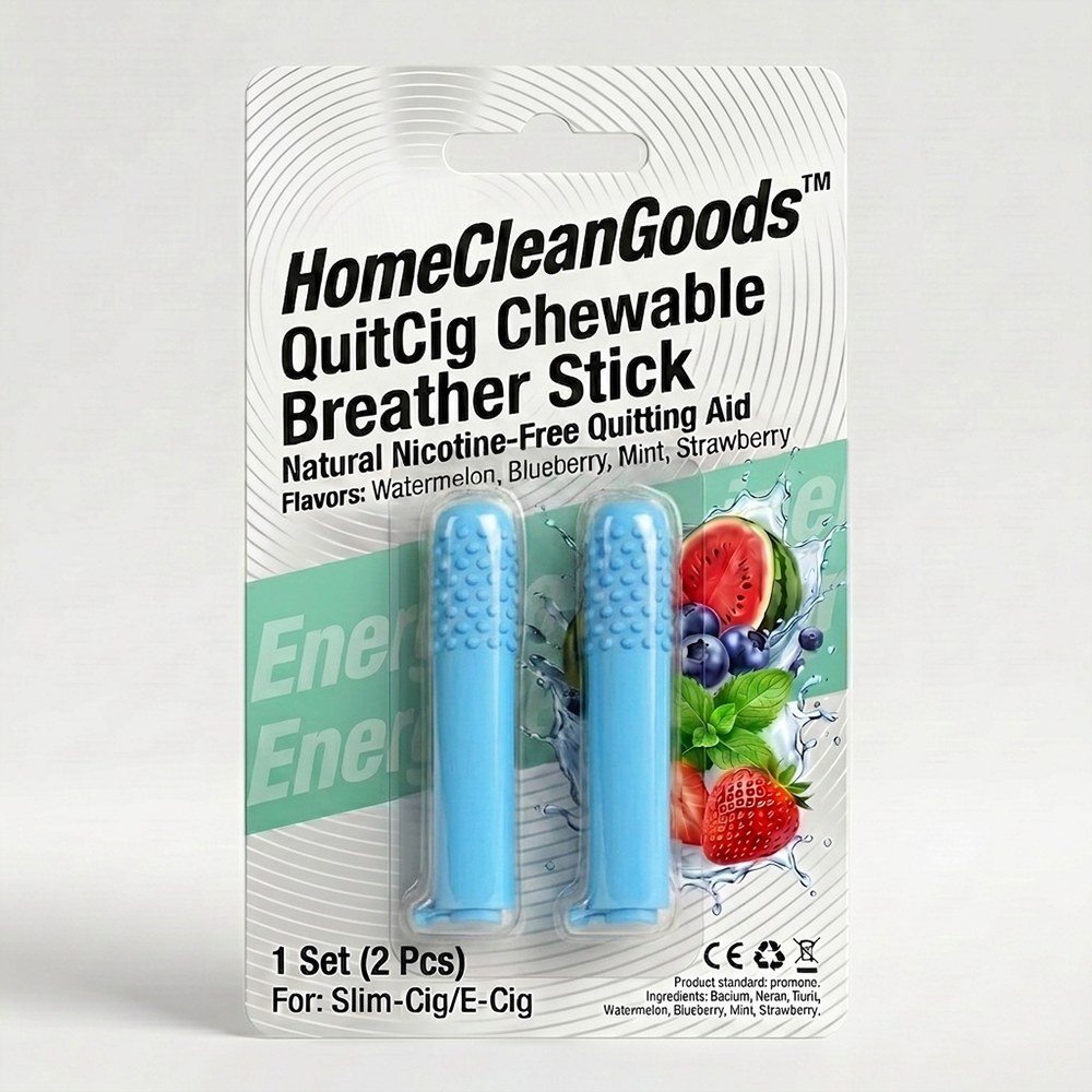 HomeCleanGoods™ QuitCig Chewable Breather Stick