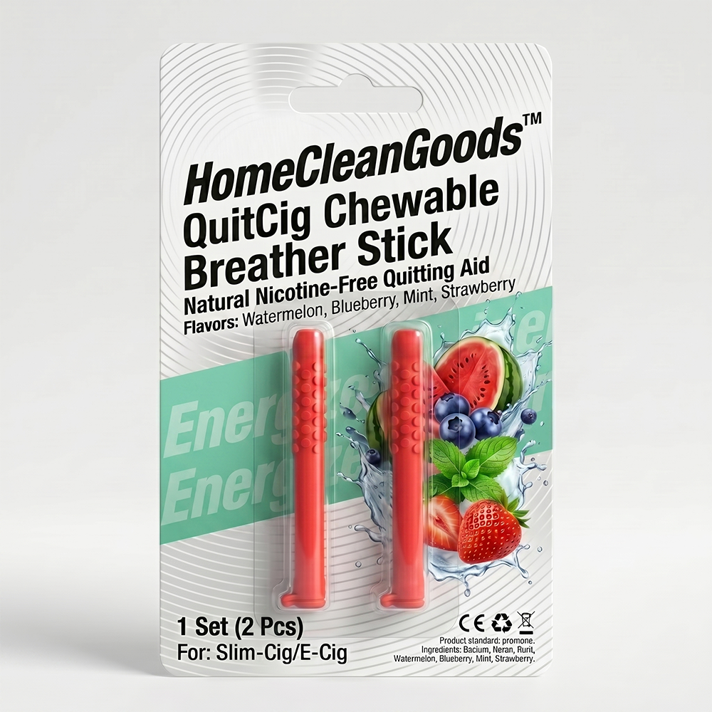 HomeCleanGoods™ QuitCig Chewable Breather Stick