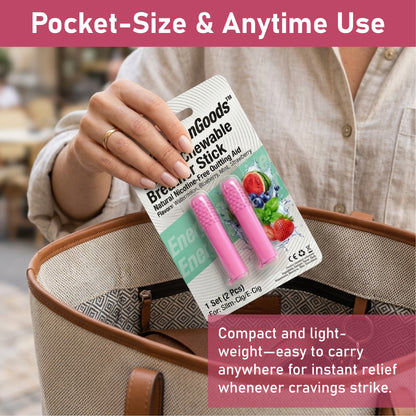 HomeCleanGoods™ QuitCig Chewable Breather Stick