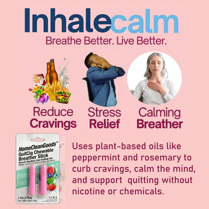HomeCleanGoods™ QuitCig Chewable Breather Stick
