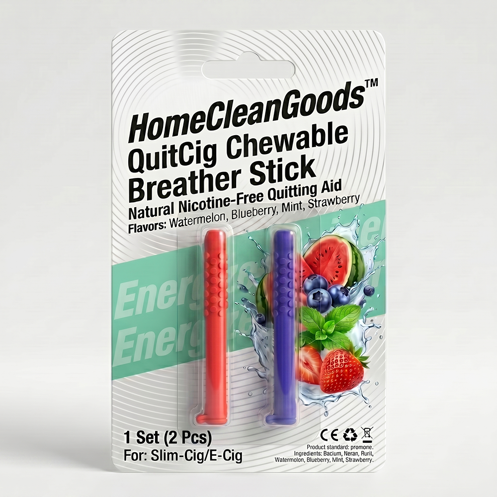 HomeCleanGoods™ QuitCig Chewable Breather Stick