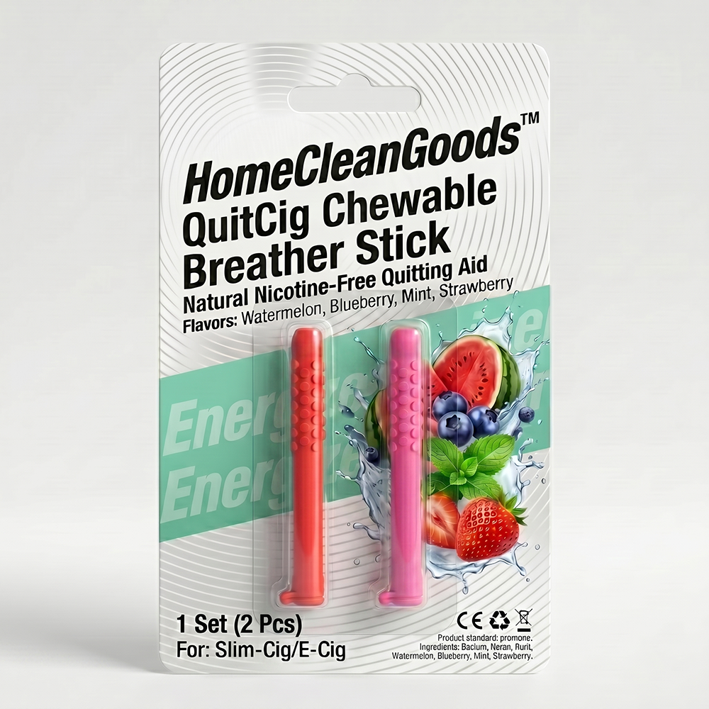 HomeCleanGoods™ QuitCig Chewable Breather Stick