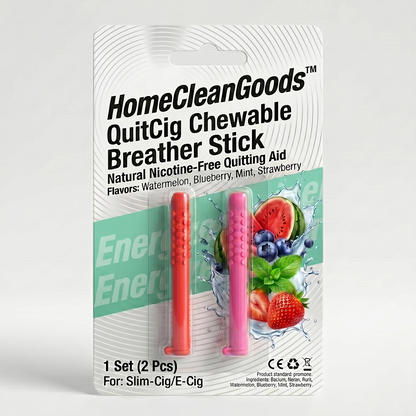 HomeCleanGoods™ QuitCig Chewable Breather Stick