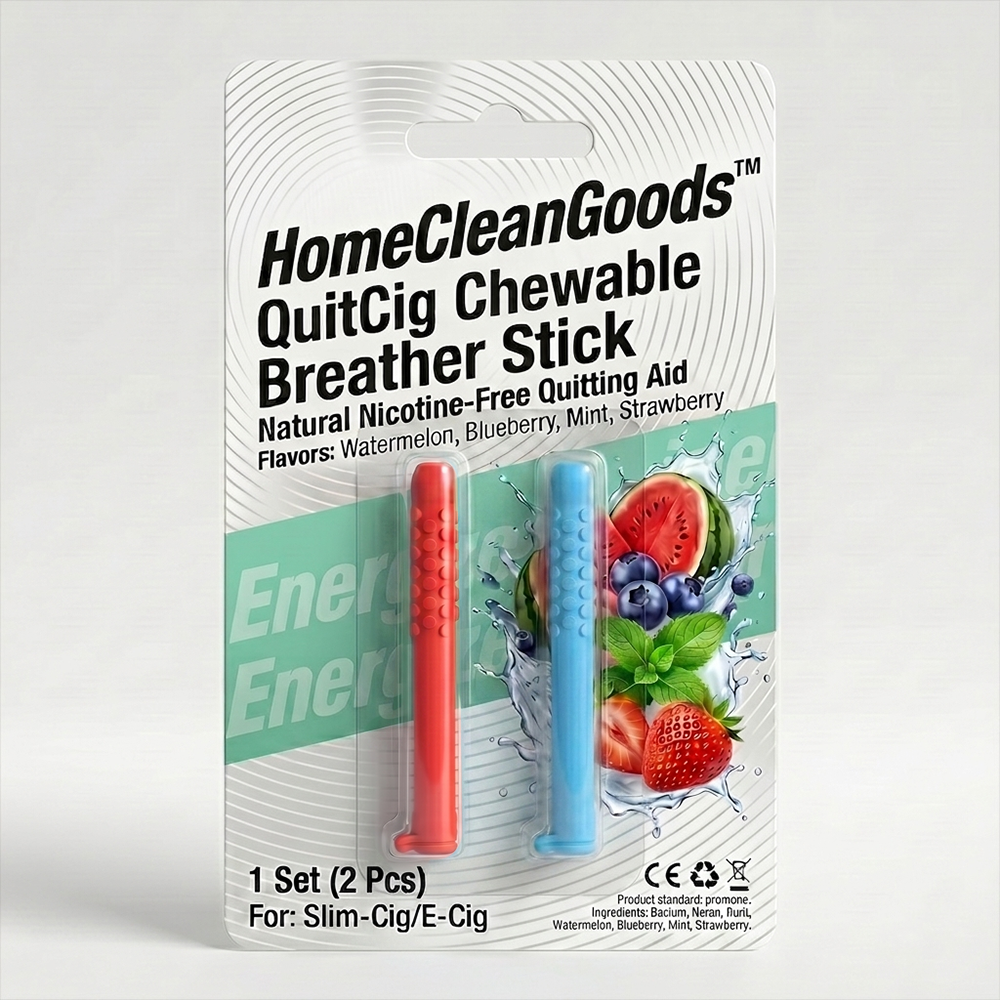 HomeCleanGoods™ QuitCig Chewable Breather Stick