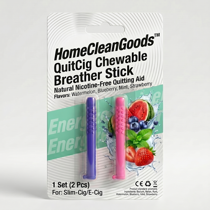 HomeCleanGoods™ QuitCig Chewable Breather Stick