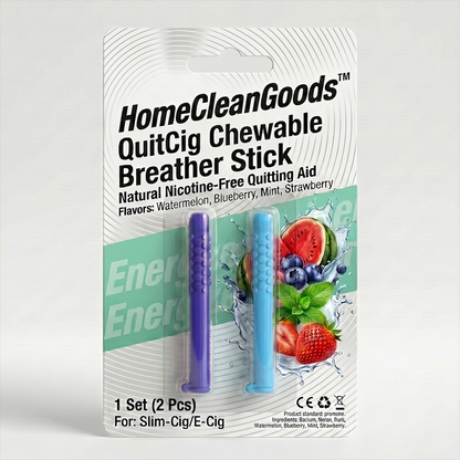 HomeCleanGoods™ QuitCig Chewable Breather Stick