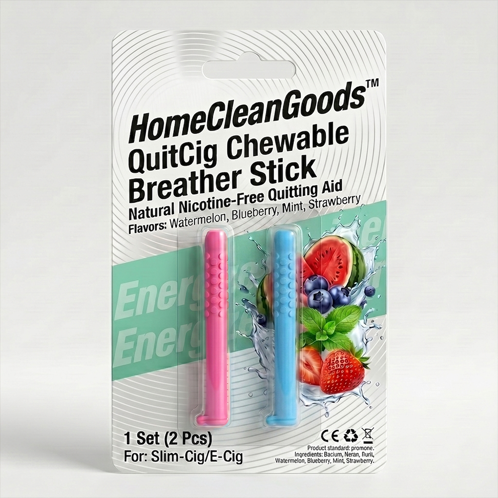 HomeCleanGoods™ QuitCig Chewable Breather Stick