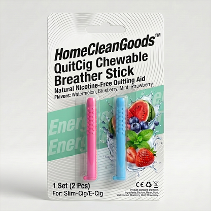 HomeCleanGoods™ QuitCig Chewable Breather Stick
