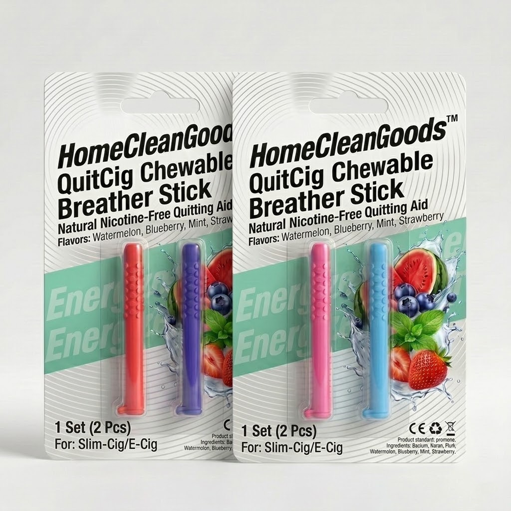 HomeCleanGoods™ QuitCig Chewable Breather Stick