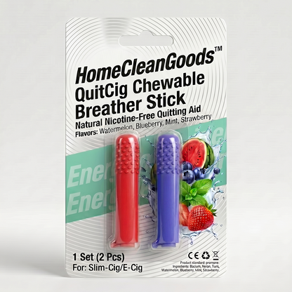 HomeCleanGoods™ QuitCig Chewable Breather Stick