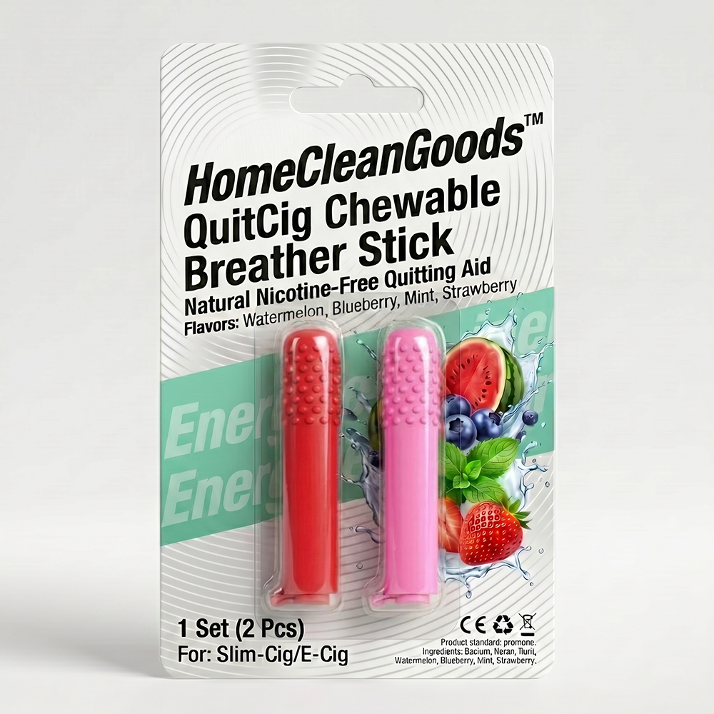 HomeCleanGoods™ QuitCig Chewable Breather Stick