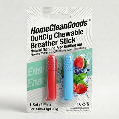 HomeCleanGoods™ QuitCig Chewable Breather Stick