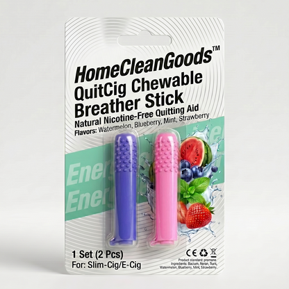 HomeCleanGoods™ QuitCig Chewable Breather Stick