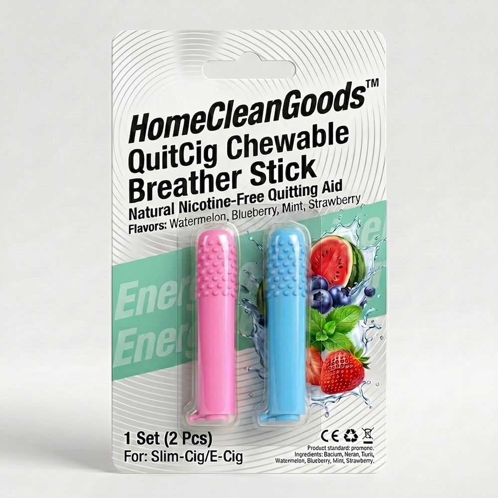HomeCleanGoods™ QuitCig Chewable Breather Stick