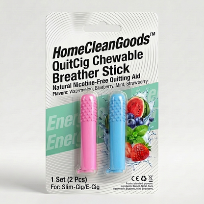 HomeCleanGoods™ QuitCig Chewable Breather Stick