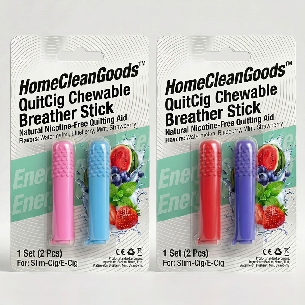 HomeCleanGoods™ QuitCig Chewable Breather Stick