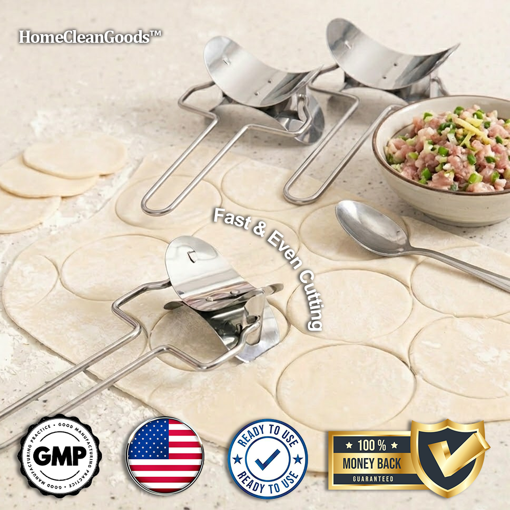 HomeCleanGoods™ RollCut Stainless Pastry Cutter