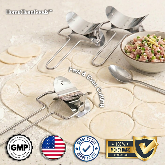 HomeCleanGoods™ RollCut Stainless Pastry Cutter