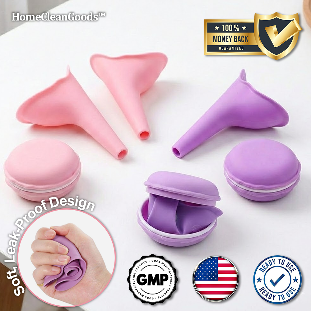HomeCleanGoods™ SheGo Stand-Up Urination Funnel Set