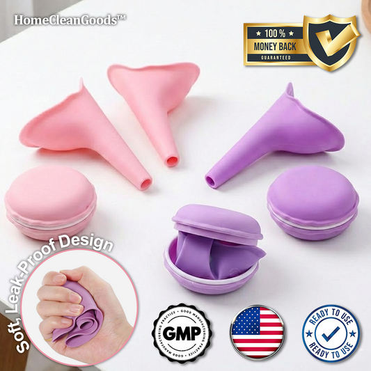 HomeCleanGoods™ SheGo Stand-Up Urination Funnel Set