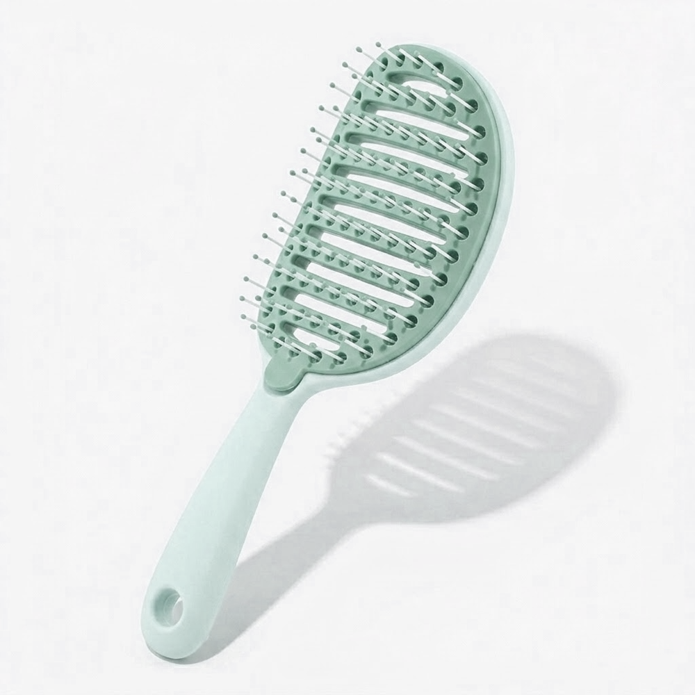 HomeCleanGoods™ SilkClean Detangle Quick-Dry Hair Brush