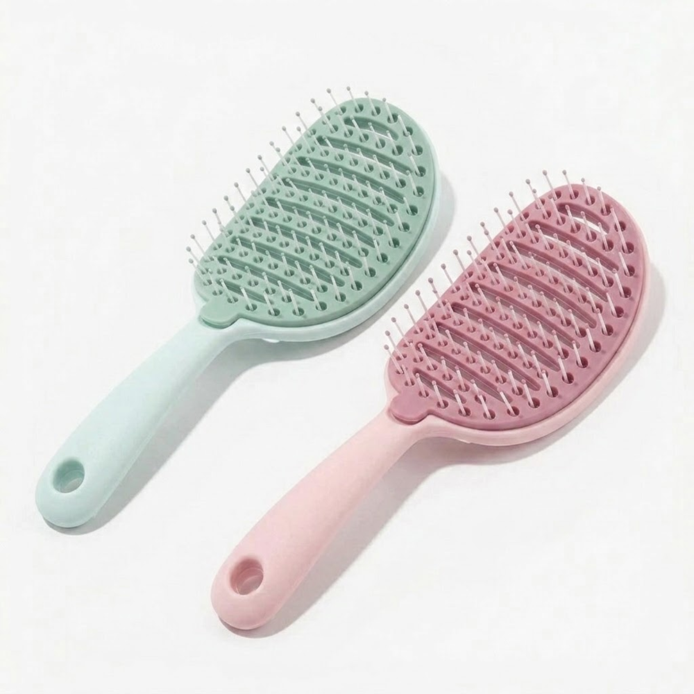 HomeCleanGoods™ SilkClean Detangle Quick-Dry Hair Brush