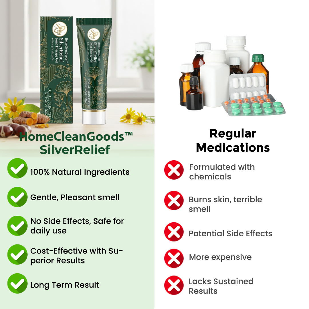 HomeCleanGoods™ SilverRelief Joint Therapy Gel
