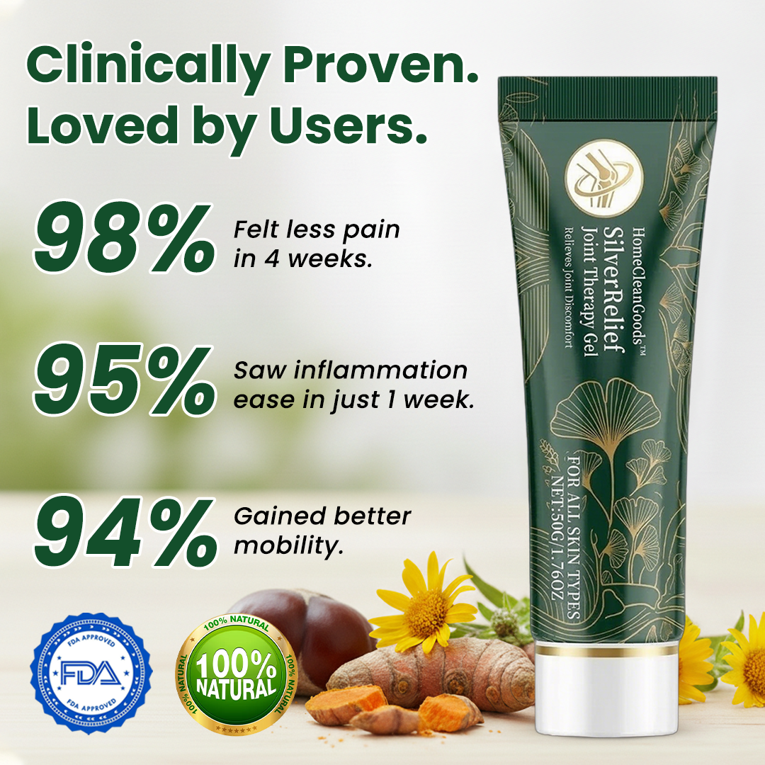 HomeCleanGoods™ SilverRelief Joint Therapy Gel