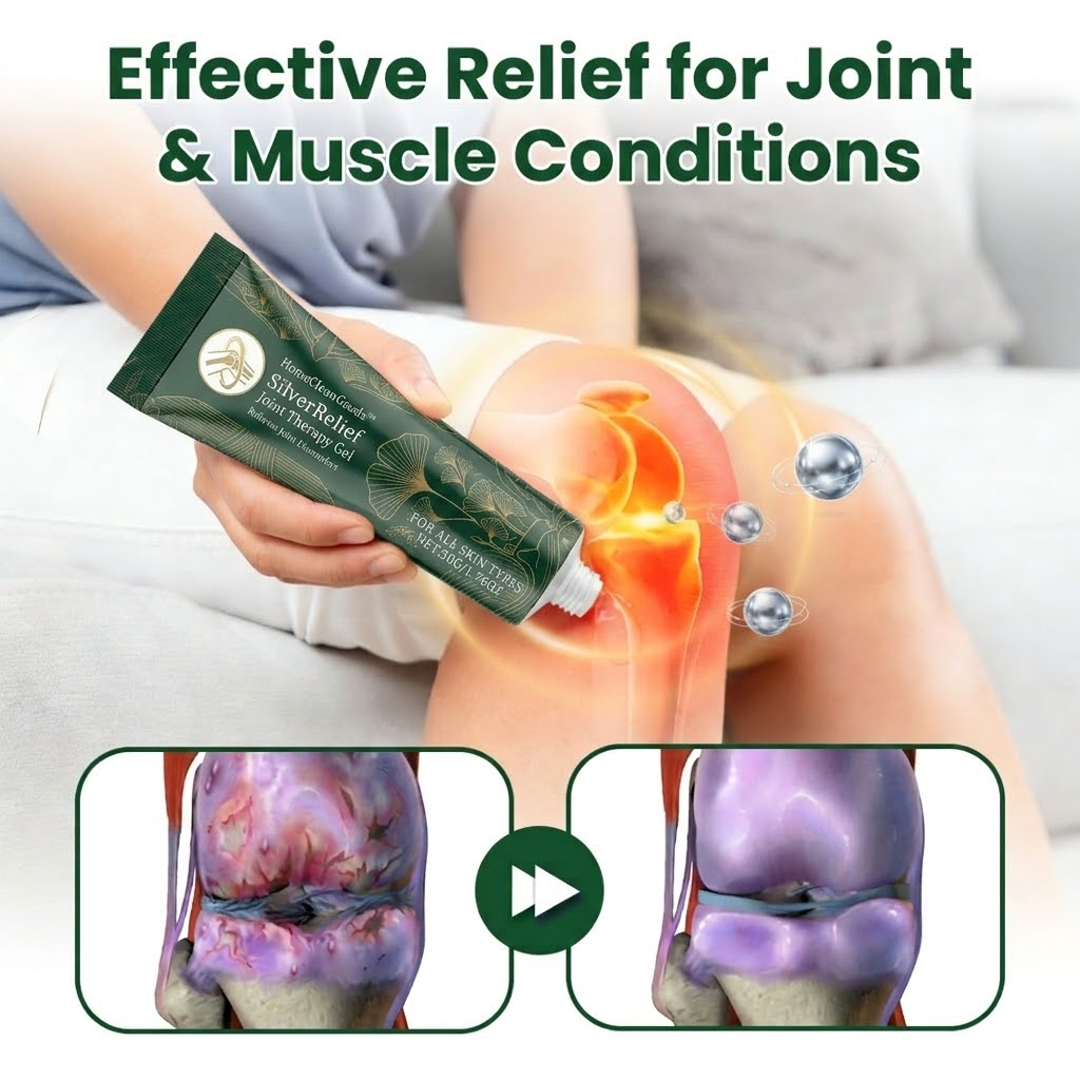 HomeCleanGoods™ SilverRelief Joint Therapy Gel