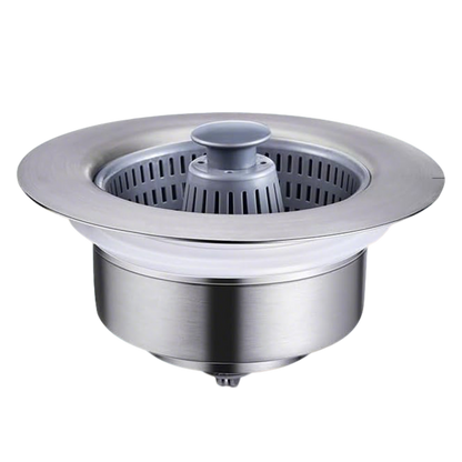 HomeCleanGoods™ SinkMate 3-in-1 Drain Stopper Filter Combo