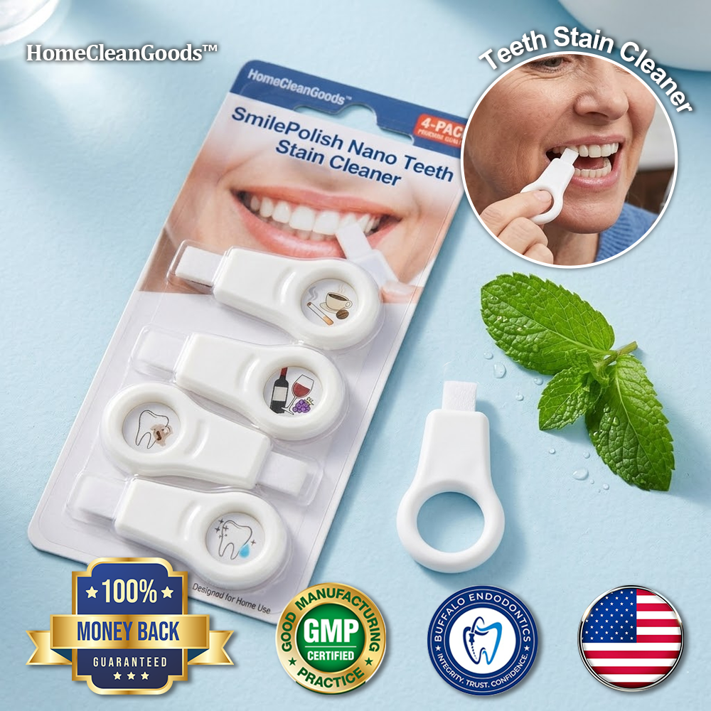 HomeCleanGoods™ SmilePolish Nano Teeth Stain Cleaner