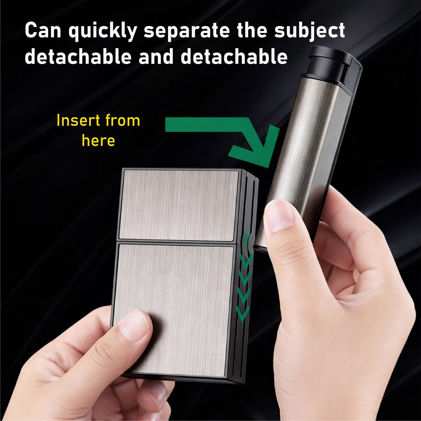 HomeCleanGoods™ SmokeMate Tight Seal Storage & Lighter Case