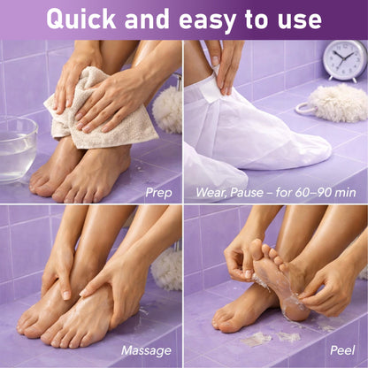 HomeCleanGoods™ SmoothStep Exfoliating Foot Peel Mask Sock
