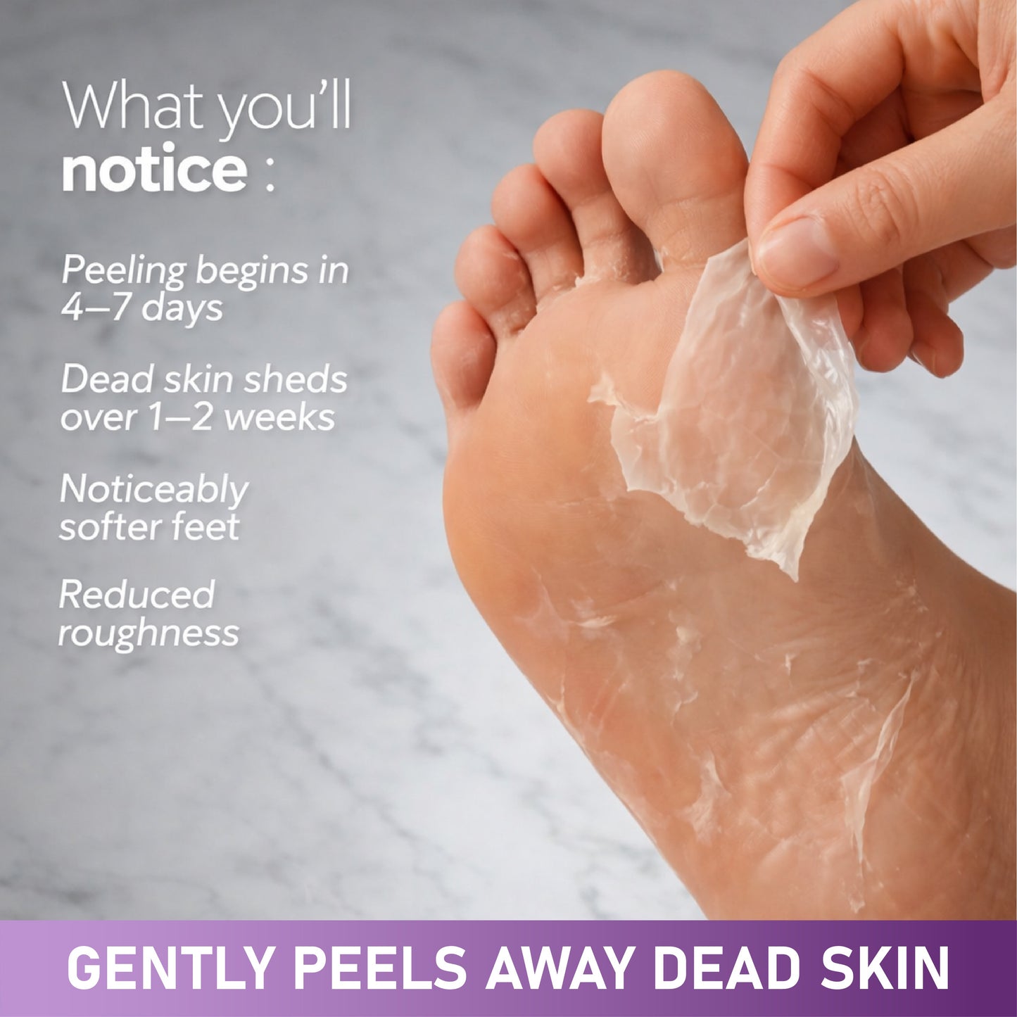 HomeCleanGoods™ SmoothStep Exfoliating Foot Peel Mask Sock