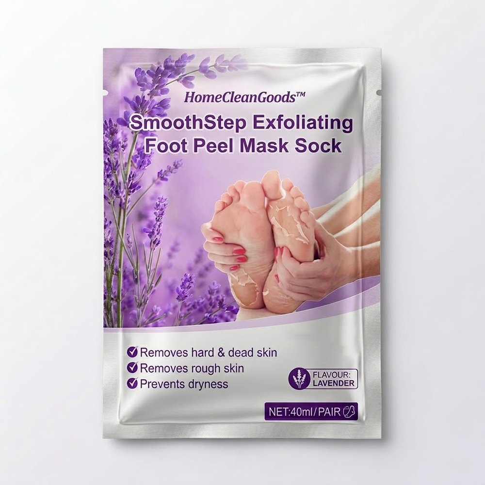 HomeCleanGoods™ SmoothStep Exfoliating Foot Peel Mask Sock