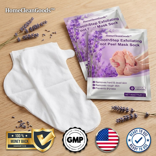 HomeCleanGoods™ SmoothStep Exfoliating Foot Peel Mask Sock