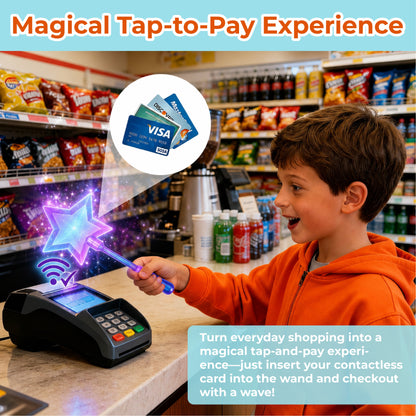 HomeCleanGoods™ SparklePay Magic Tap Card Wand