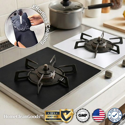 HomeCleanGoods™ SpillShield Non-Stick Stove Burner Covers